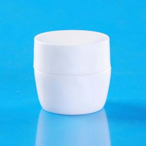 15g White Plastic Cosmetic Cream Jar Container 15g White Plastic Cosmetic Cream Jar Container