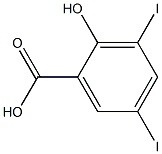 3,5-Diiodosalicylic acid CAS 133-91-5