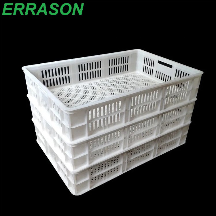 Direct Factory Plastic Stackable Poultry Live Chicken Transport Crate Cage