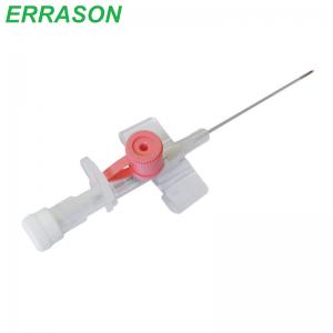 Disposable IV Cannula with injection port