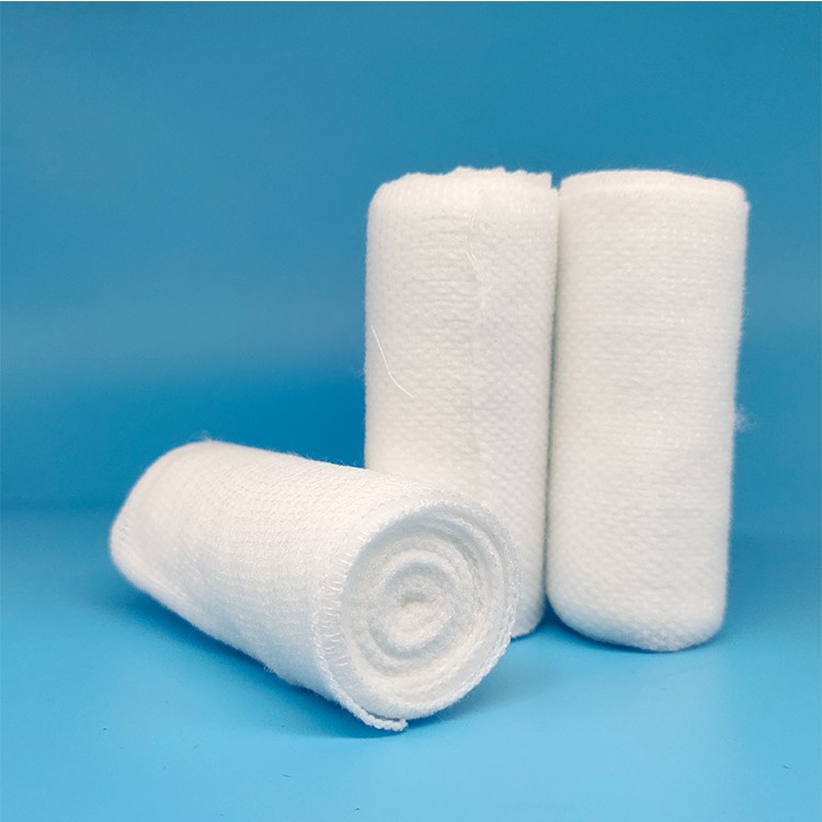 Disposable Medical Elastic PBT Conforming Bandage web roll bandage