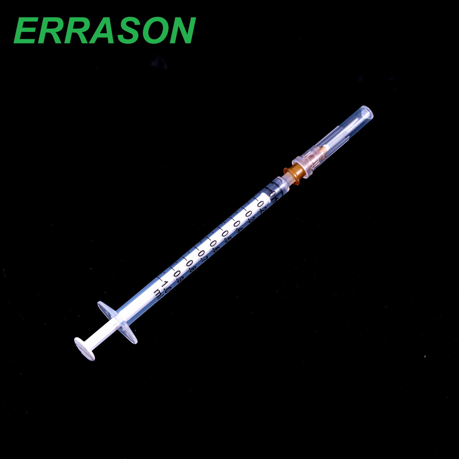 Disposable sterile insulin syringe