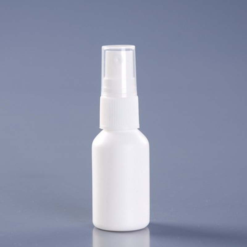 Empty Eco Friendly Mini 30ml Cosmetic White Plastic Fine Mist Pump Spray Bottle