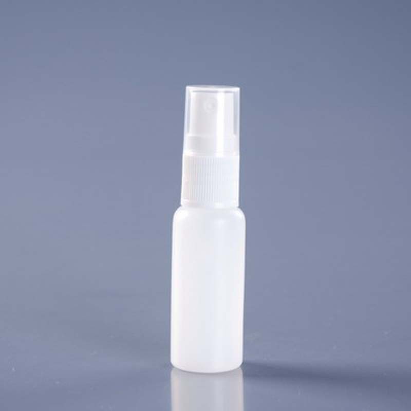 Empty Fine Mist 20ml White Plastic Spray Bottle for Packaging