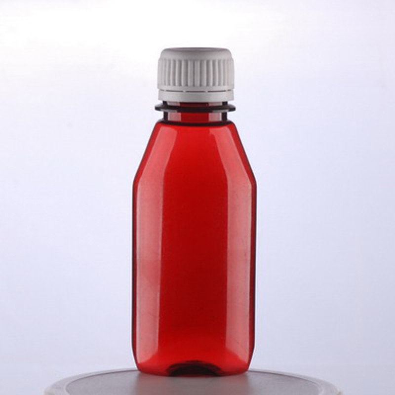 Hot Selling Pet 120ml Syrup Plastic Bottle Cough Bottle