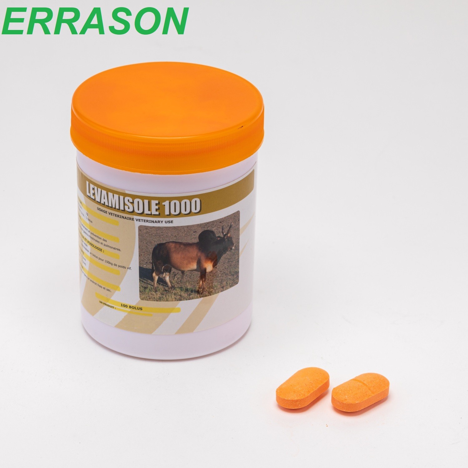 Levamisole tablet orange