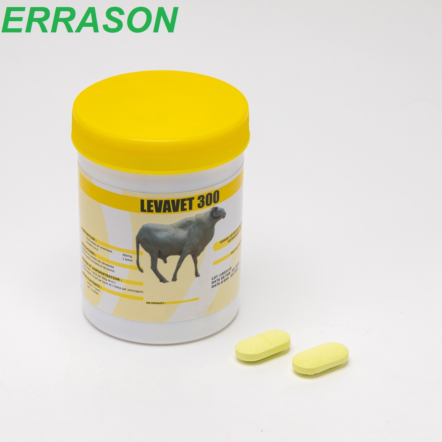 Levamisole tablet yellow