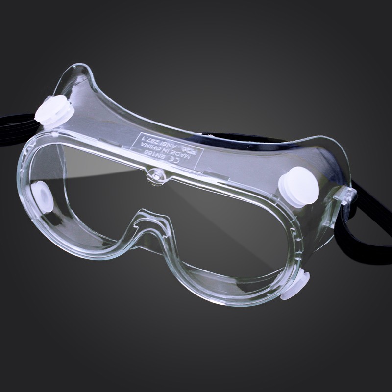 Safety Glasses Transparent Anti-Fog Full View Medical Protective Goggles