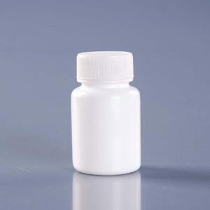 White Cap Plastic Pill Bottle for Capsules White Cap Plastic Pill Bottle for Capsules