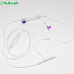 Y type medical grade PVC infusion set