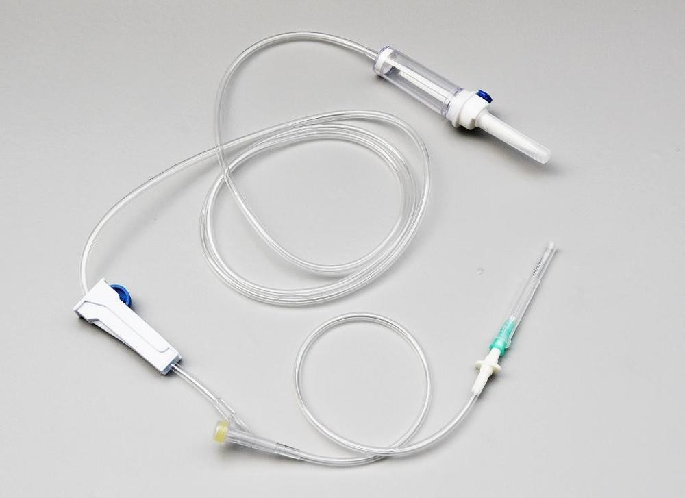 Y type medical grade PVC infusion set